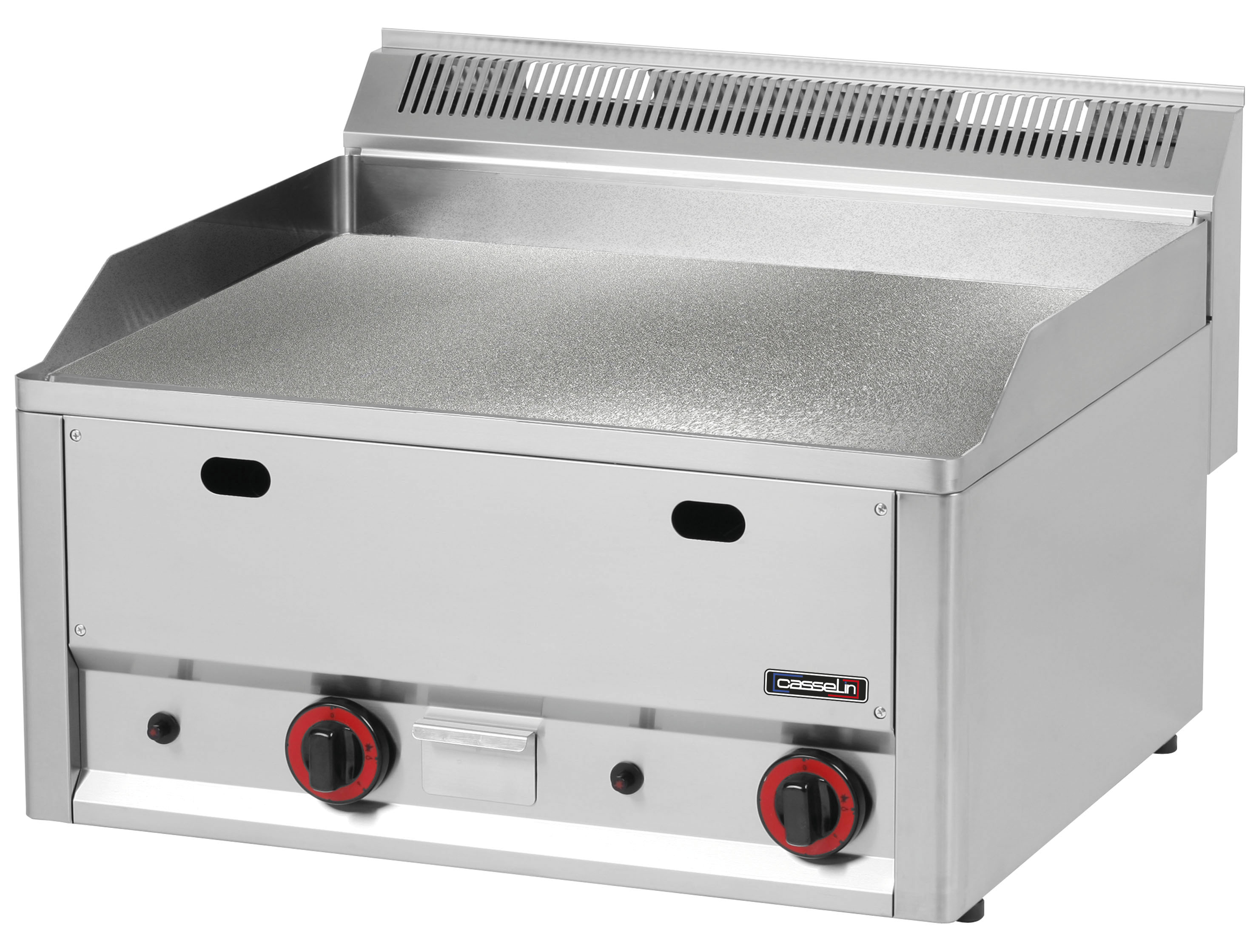 Plaque à snacker Chrome Texturée 66 Gaz