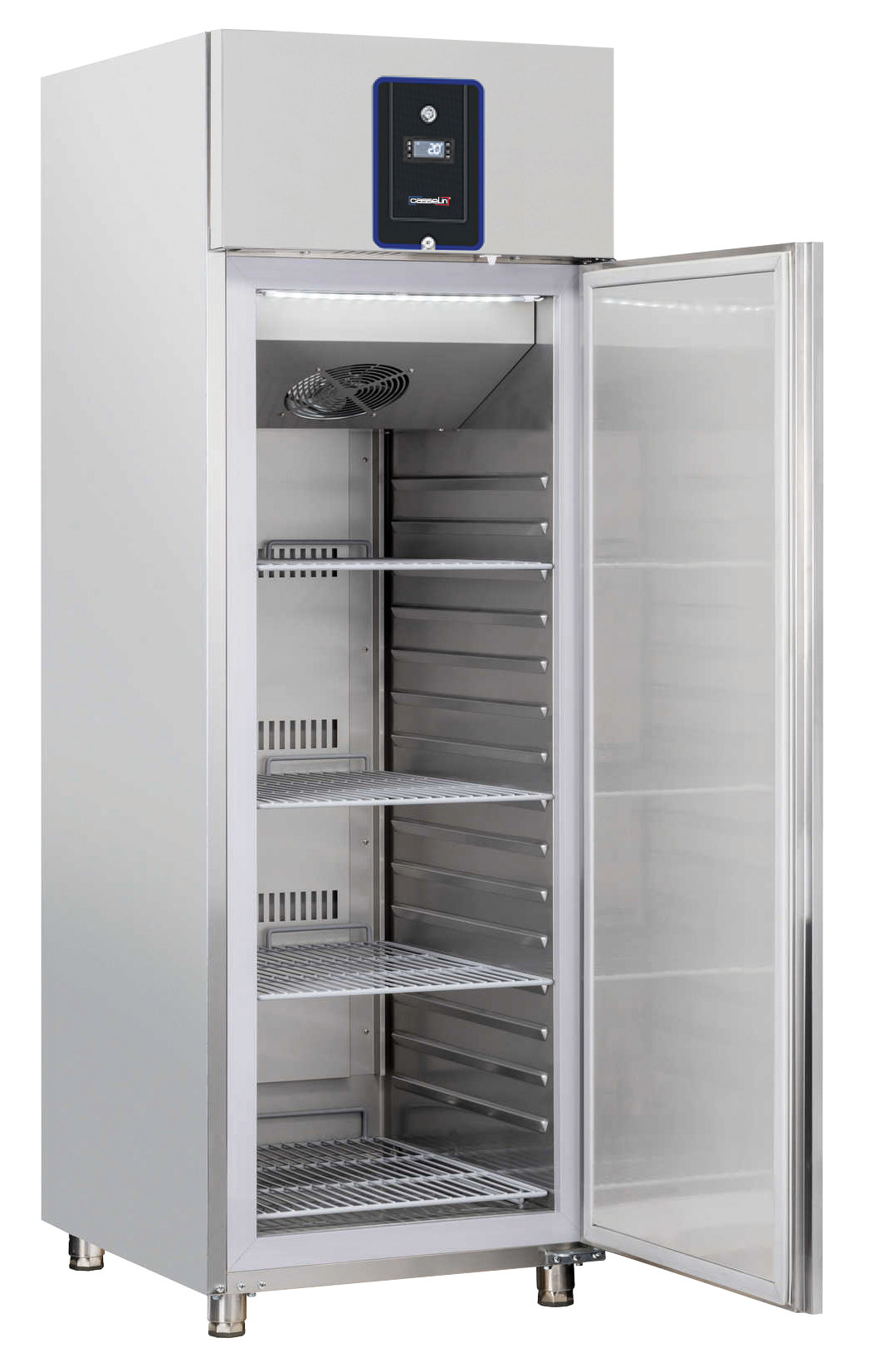 Armoire positive 546 L Inox Tropicalisé