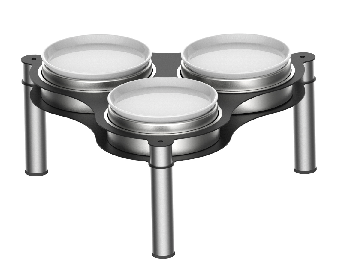 Présentoir buffet réfrigéré eutectique 3 V - Nena