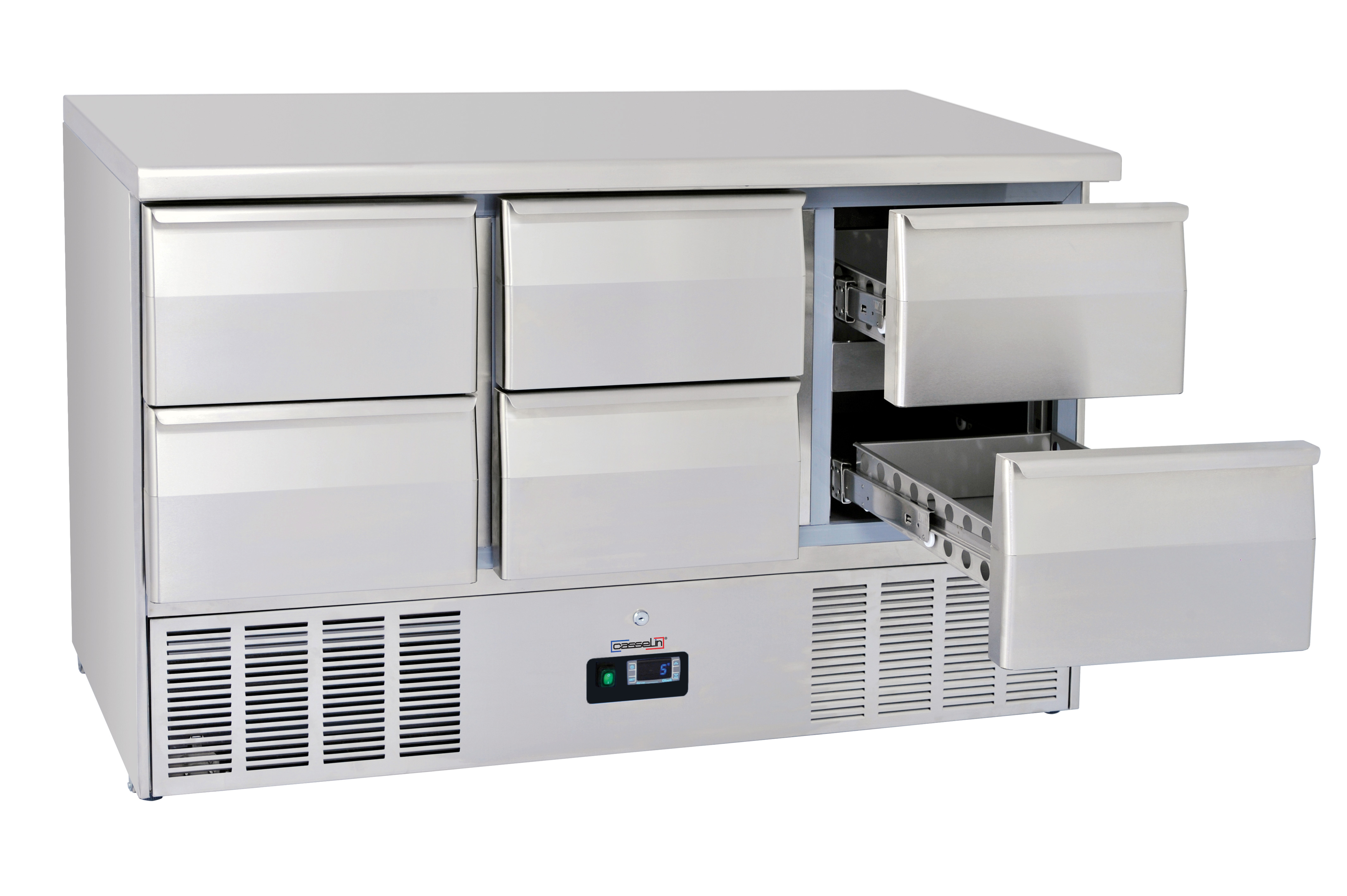 Saladette 6 tiroirs GN 1/1