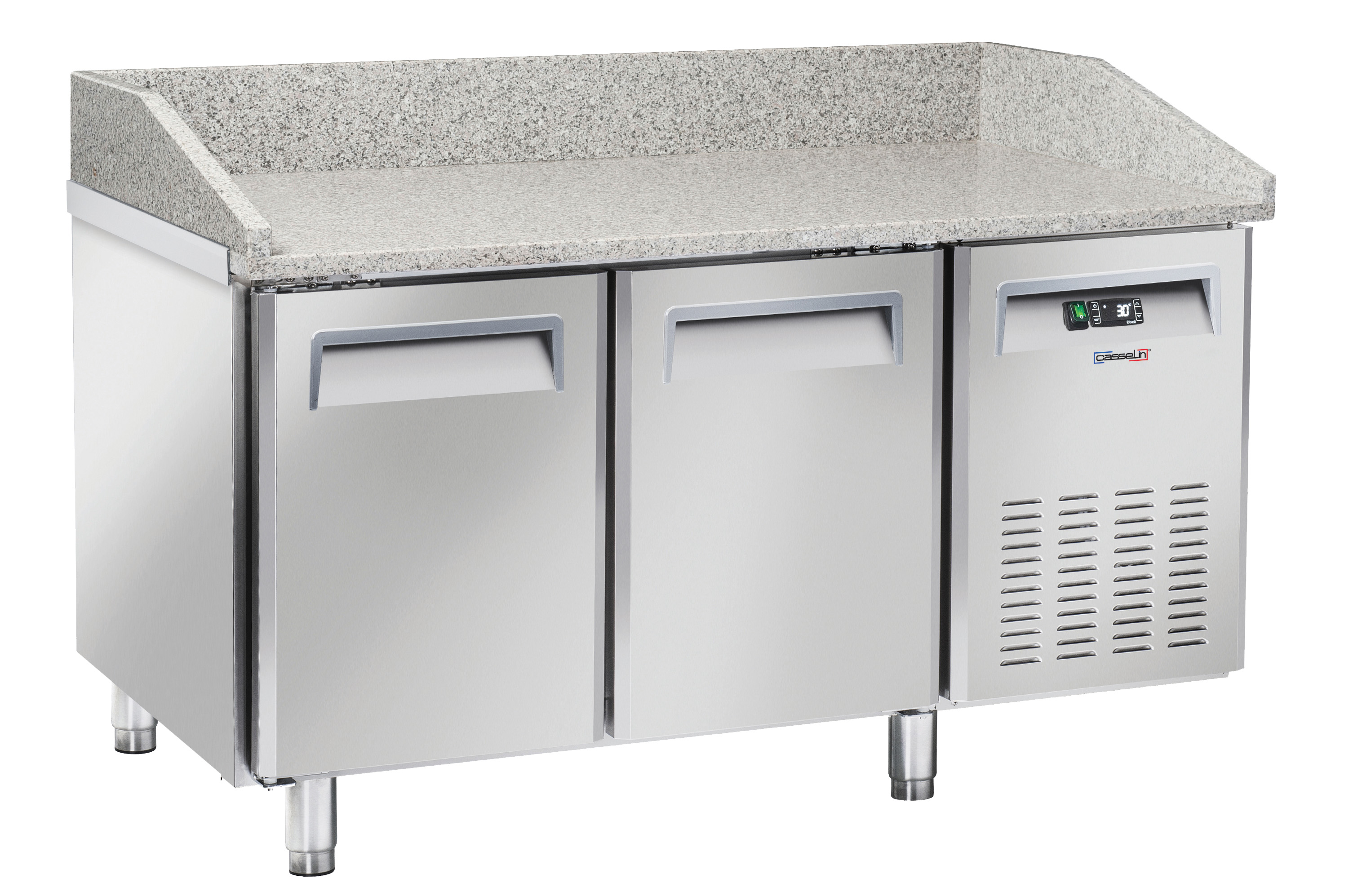 Table à pizza réfrigérée 2 portes